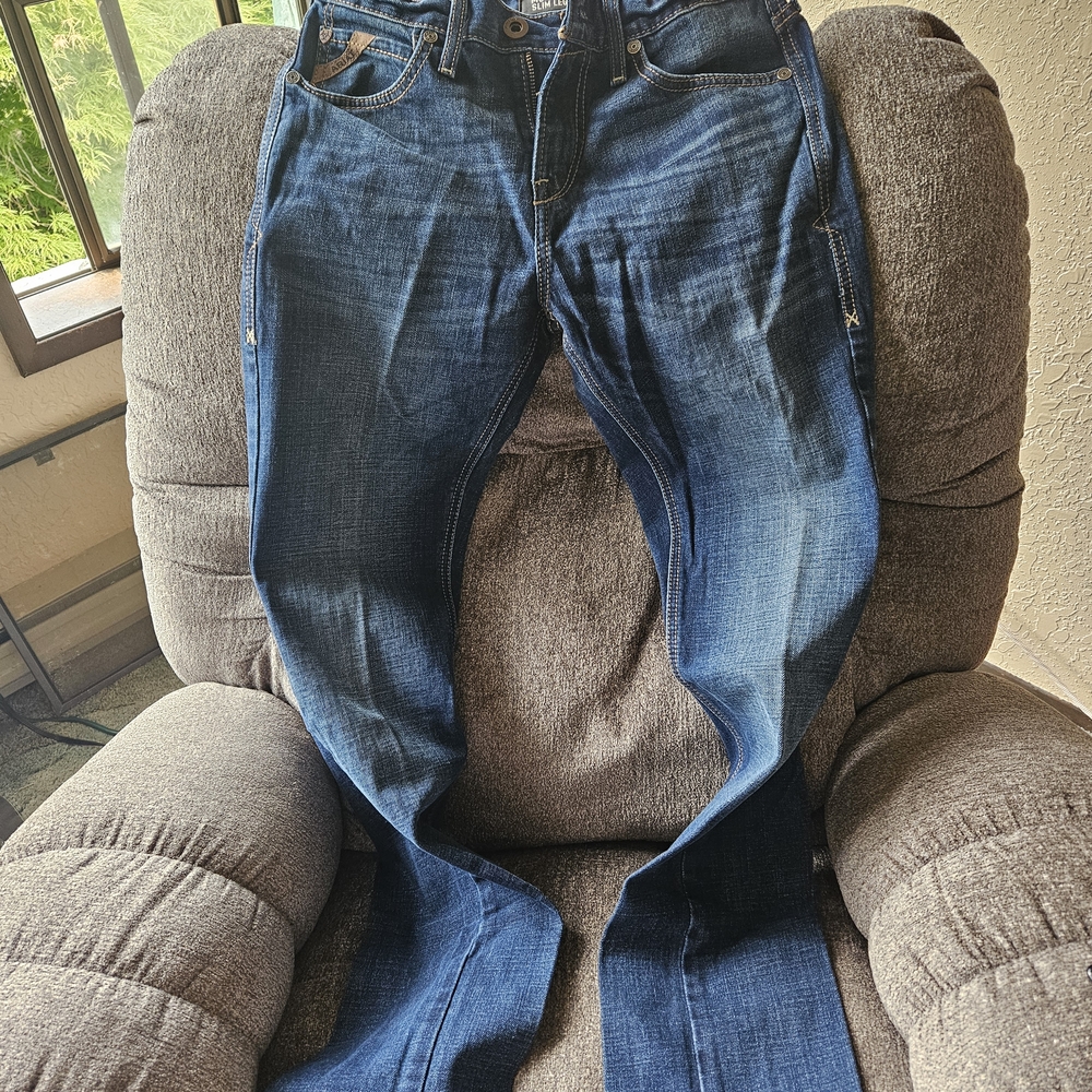 Ariat Women's Straight Leg Blue Jeans